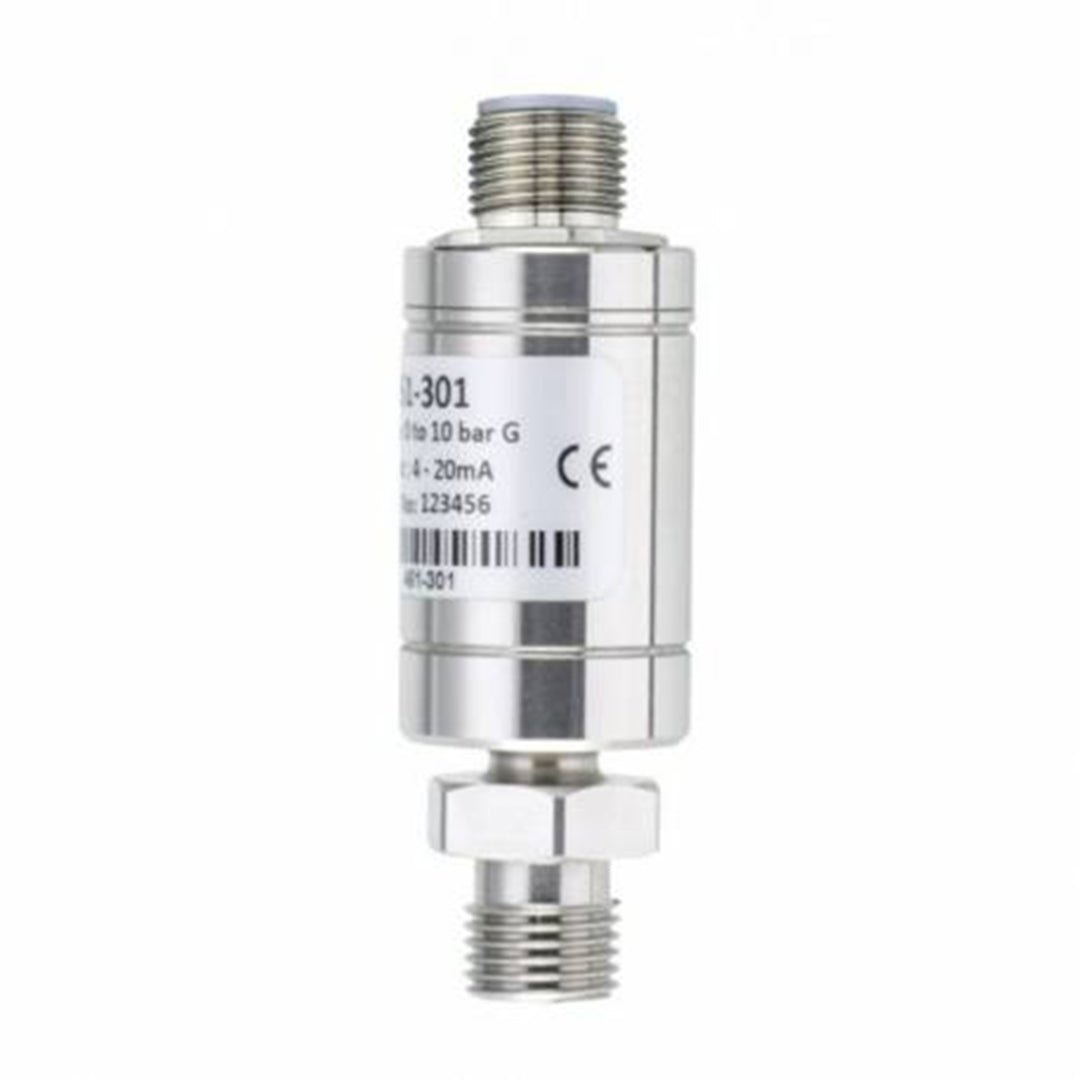 TieDex UK Pressure Sensor, 4 to 20 mA Output 0 bar 1000 mbar, Gauge Reading