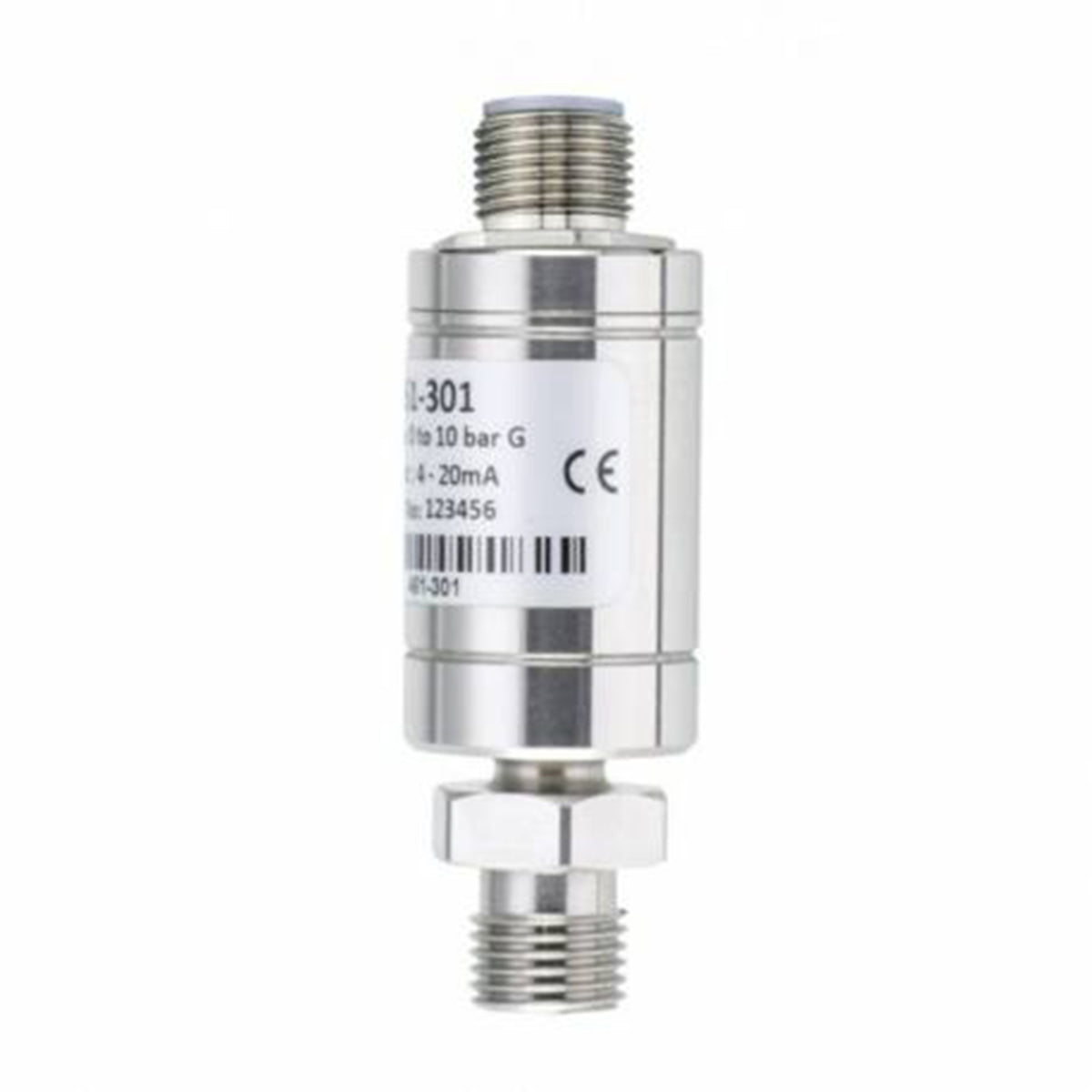 TieDex UK Pressure Sensor, 4 to 20 mA Output 0 bar 0.25 bar, Absolute, Gauge Reading