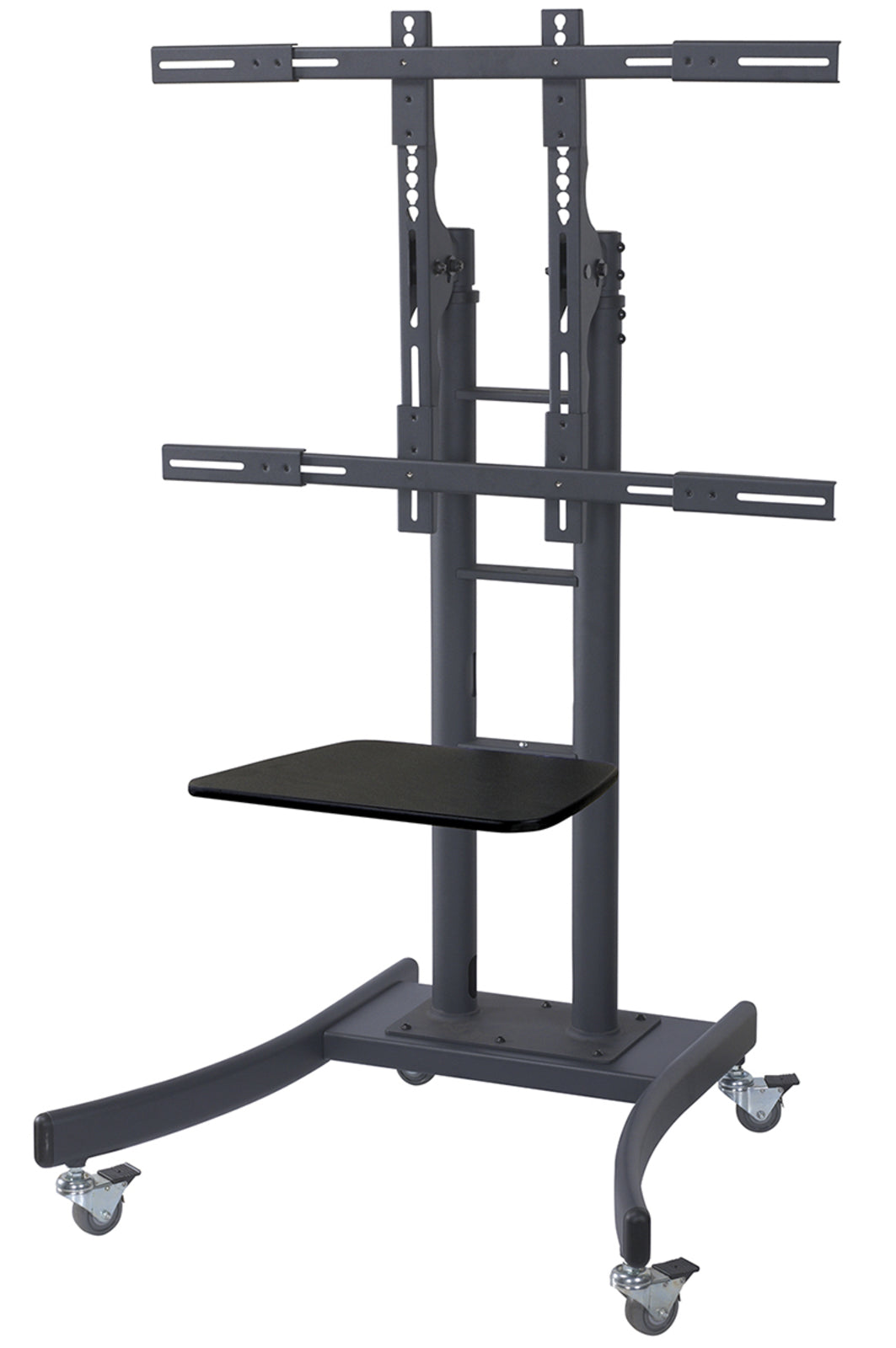 TieDex UK Black Portable TV Stand, Floor