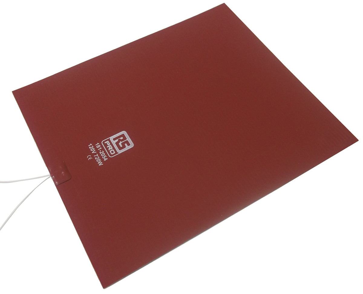 TieDex UK Silicone Heater Mat, 120V ac, 720 W Rectangle, 14 in 12in