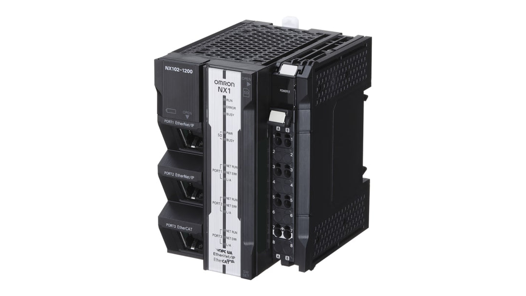 Omron NX102 Series PLC CPU, 4-Input, Servo Drive Input