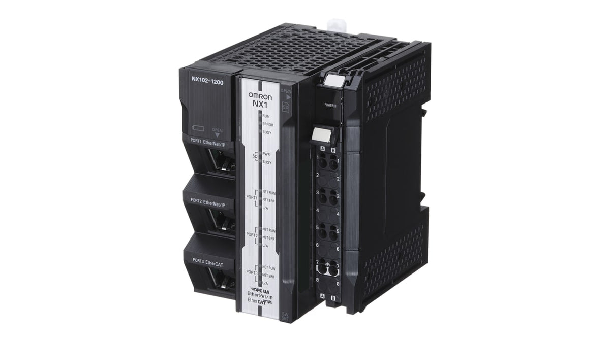 Omron NX102 Series PLC CPU, Encoder, Servo Drives Input