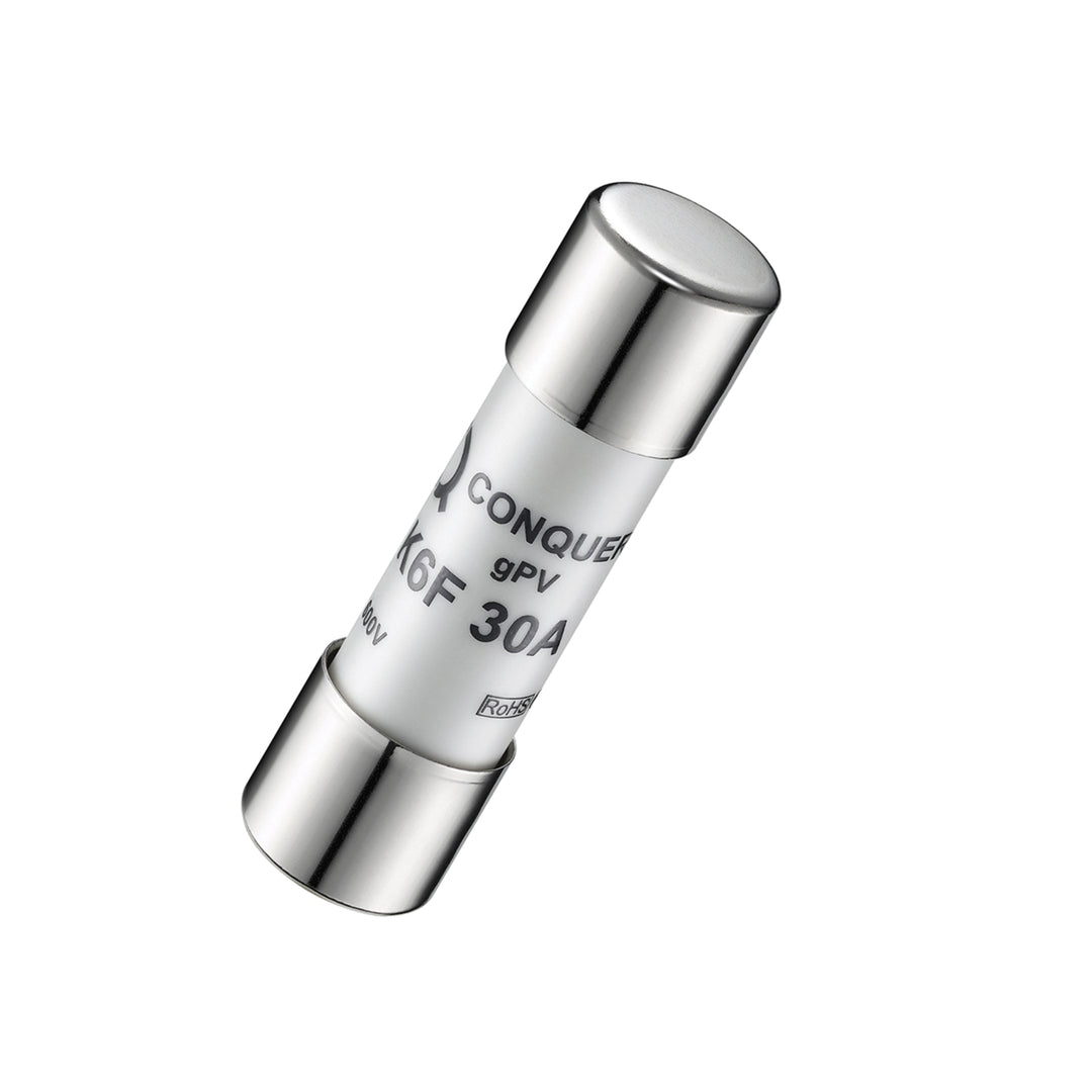 TieDex UK 15A GPV Ceramic Cartridge Fuse, 10 x 38 mm