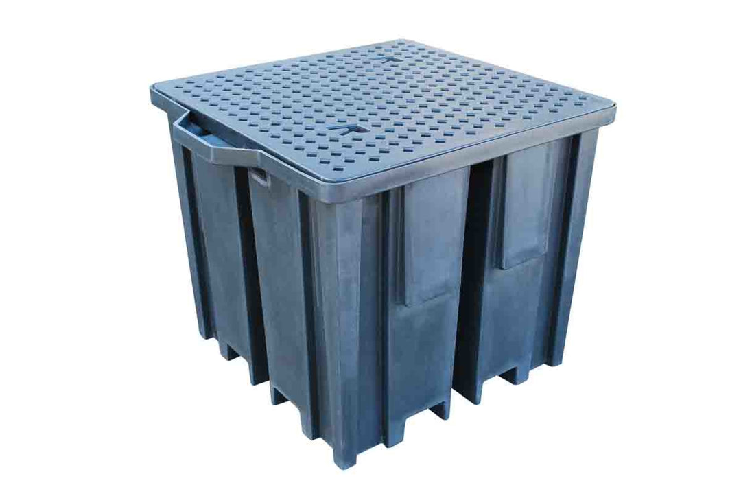 TieDex UK Polyethylene Spill Pallet for Industrial Storage