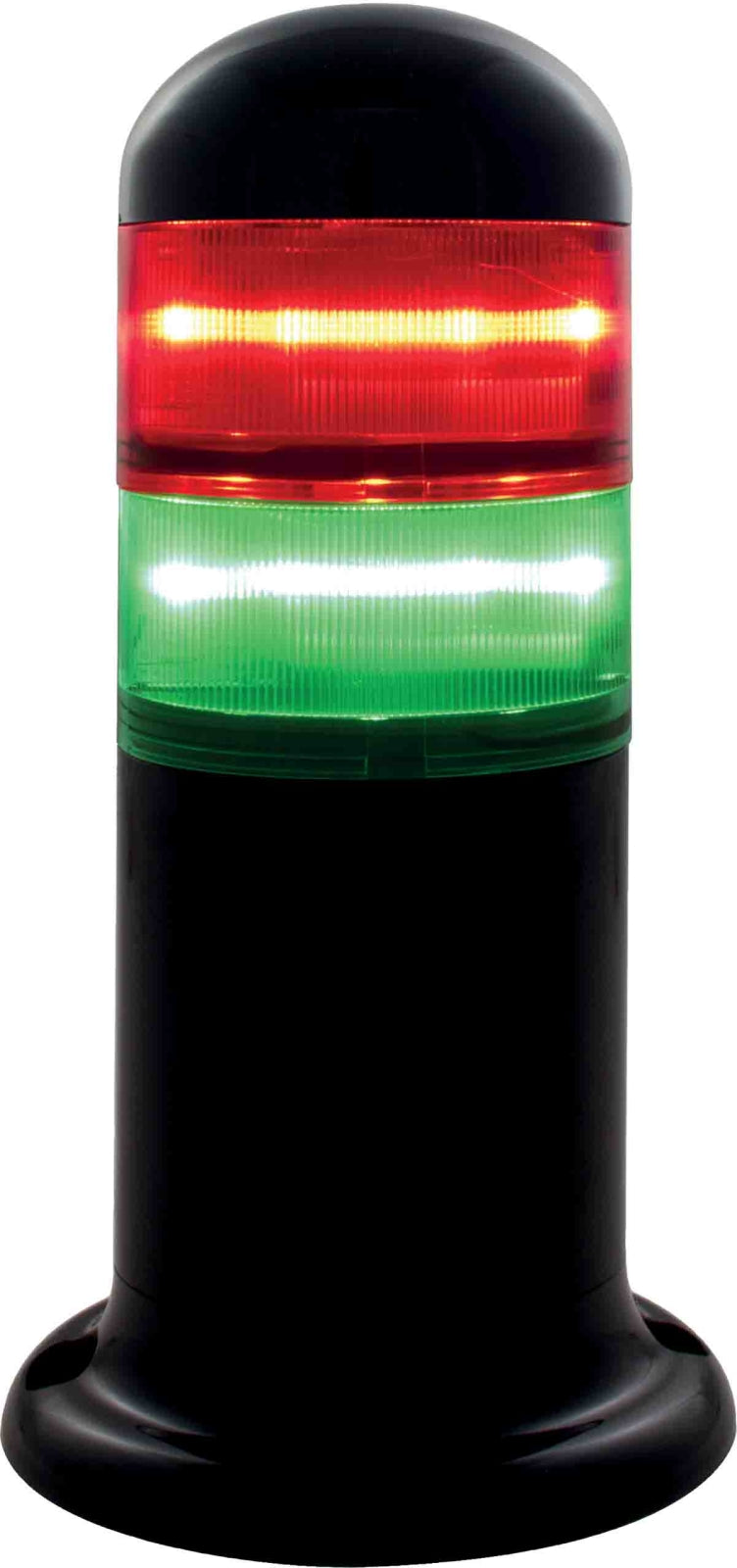 TieDex UK Red, Green Signal Tower, 6 Lights 240V ac Stackable