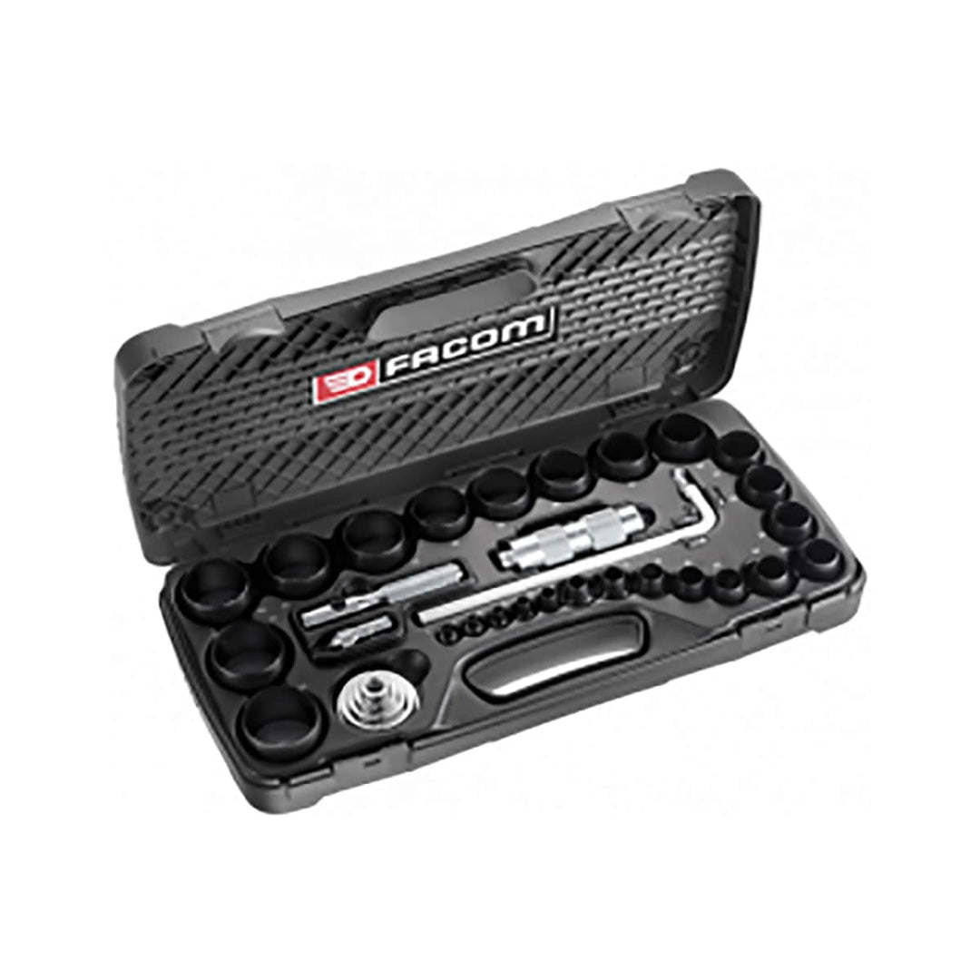 Facom, 528 Piece Gasket Cutting Kit, kit contents: 528-Piece Set Of Industrial Maintenance Tools, Hand Operation