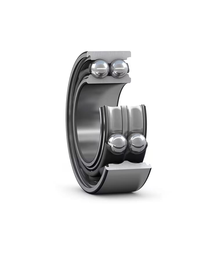 SKF 3207 A 2 Row Angular Contact Ball Bearing - 35 mm ID, 72 mm OD 27 mm Race Width_3207 A