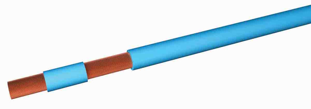 TieDex UK Light Blue 10 mm² Hook Up Wire, 8 AWG, 100 m, Polyvinyl Chloride
