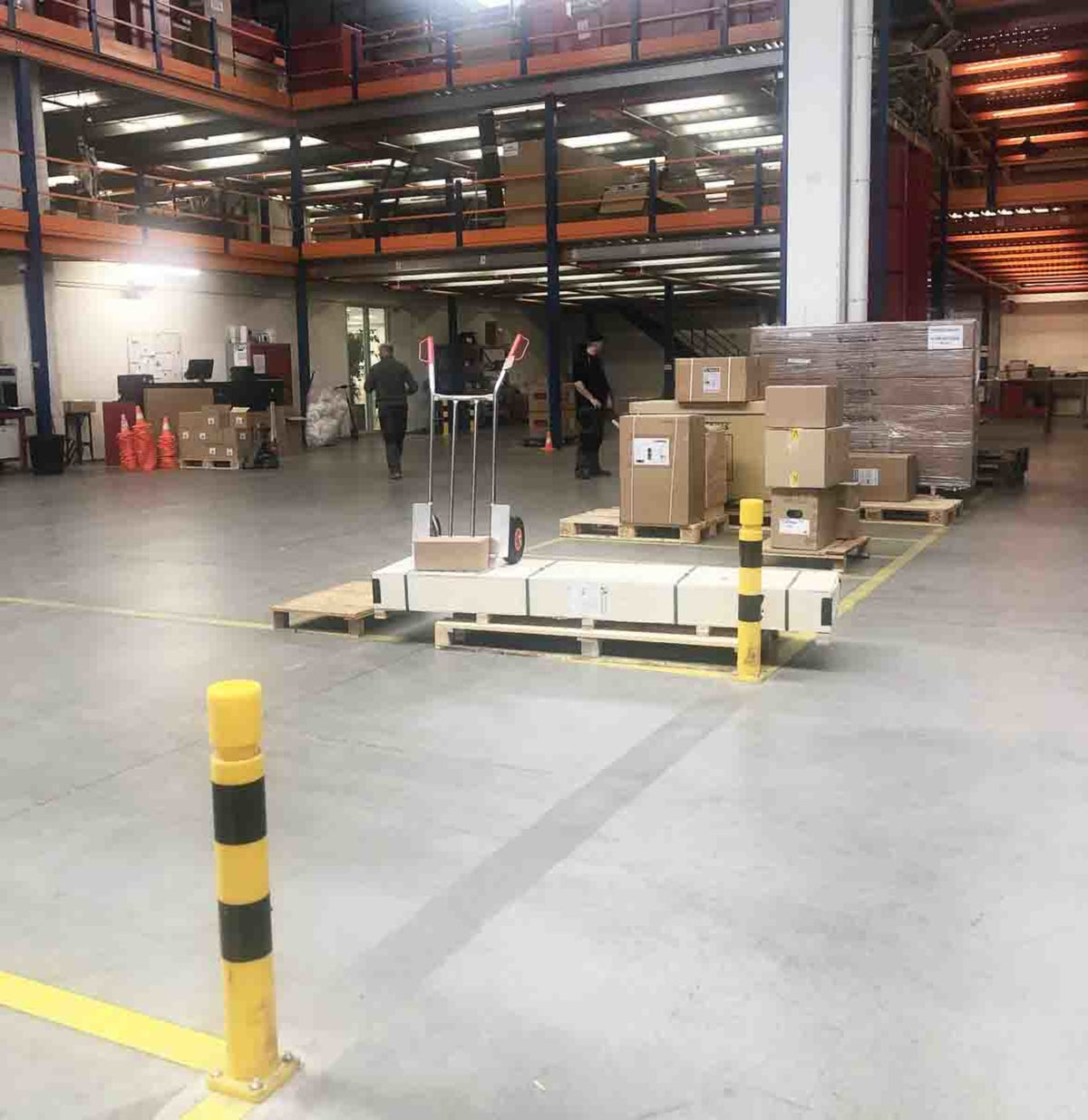 TieDex UK Yellow Shape Memory Industrial Post 1.13 m x 100 mm 100mm