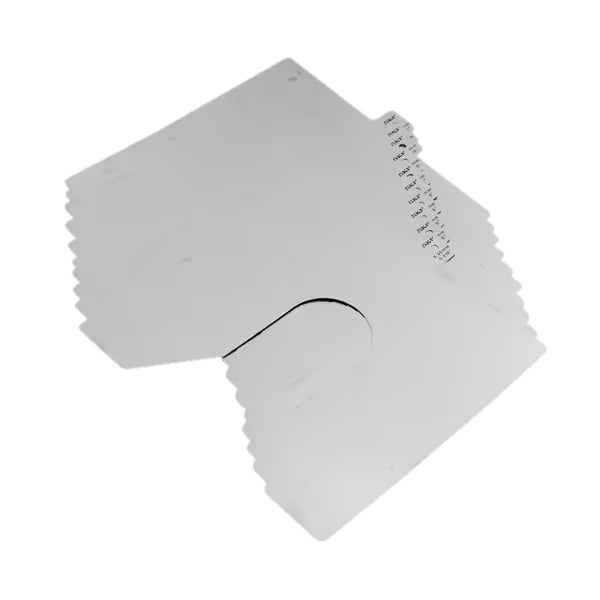 SKF Grey Stainless Steel Pre-Cut Shim, 200 mm x 55 mm x 200mm x 2 mm_TMAS 200-200