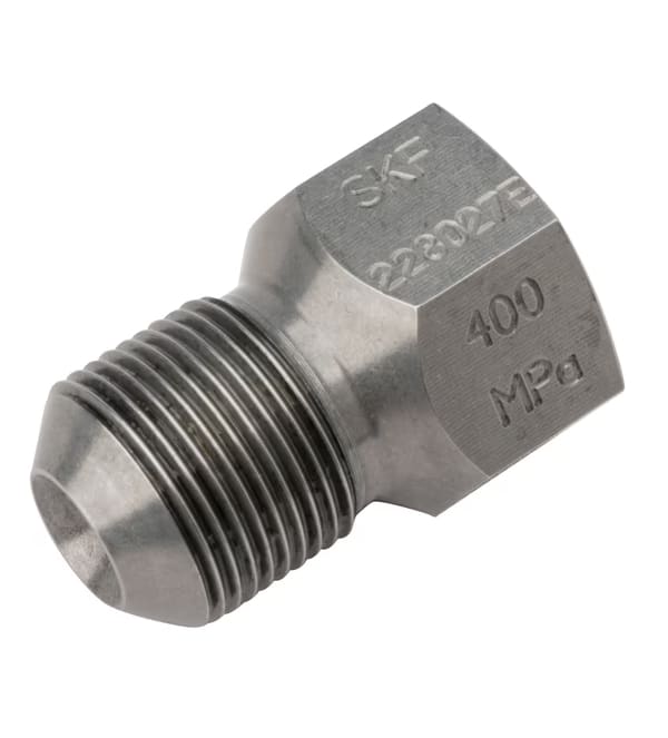 SKF Plastic Pipe Fitting, Straight 3/4 in G Nipple 3/4 in_228027 E