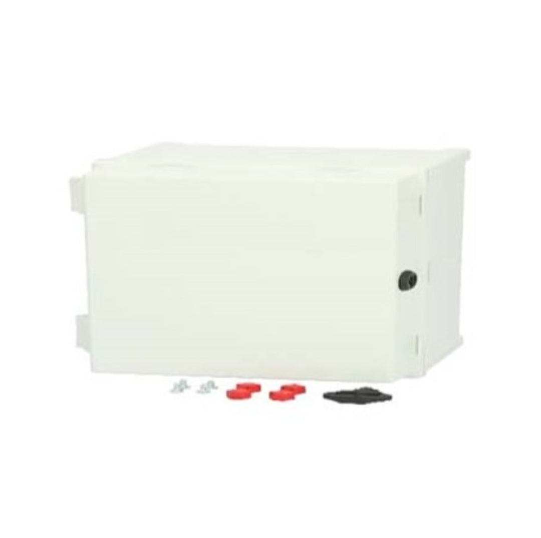 TieDex UK Polycarbonate Wall Box, IP65 Transparent Door, 300 mm x 300 mm x 180 mm