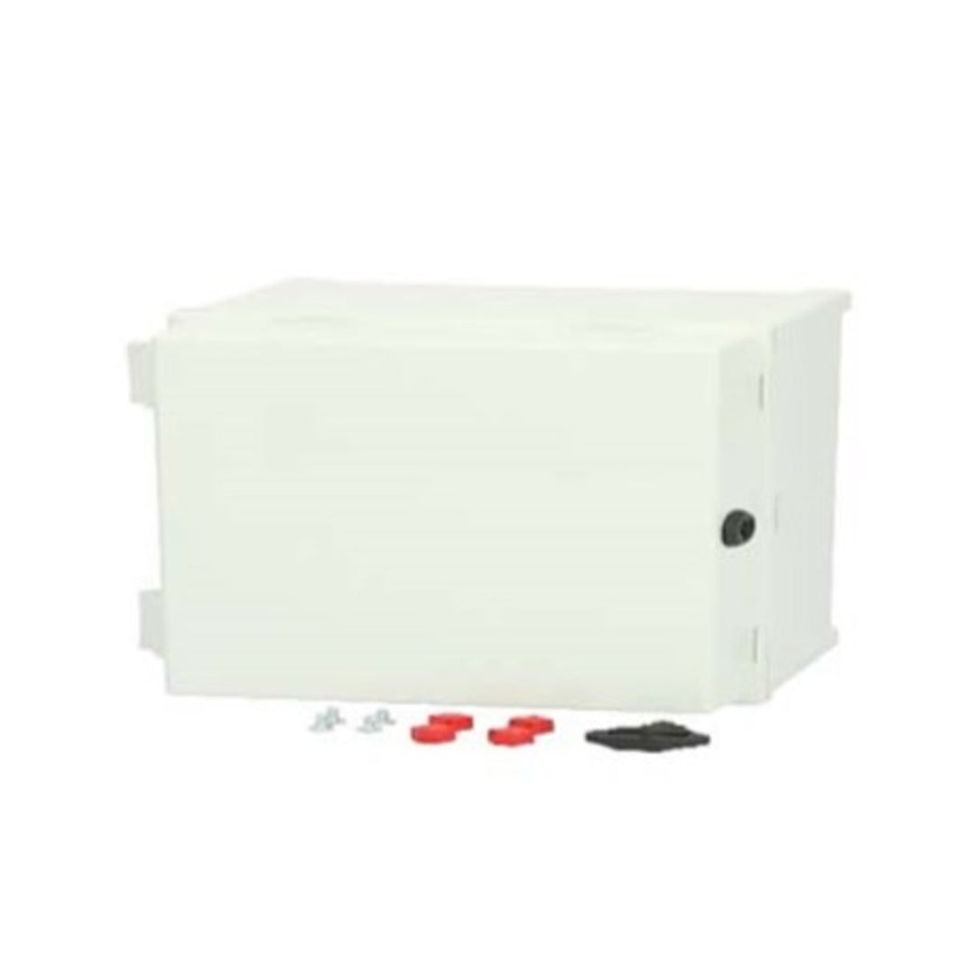 TieDex UK Polycarbonate Wall Box, IP65 Transparent Door, 400 mm x 300 mm x 180 mm