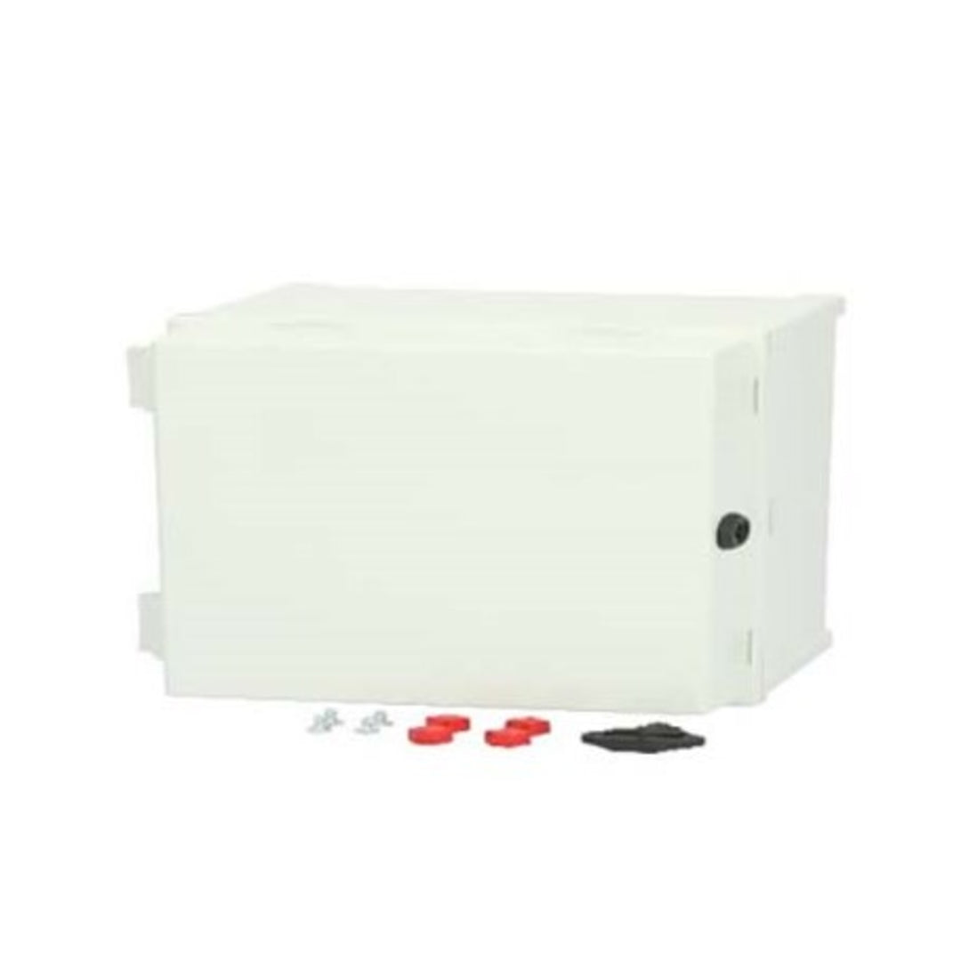 TieDex UK Polycarbonate Wall Box, IP65 Transparent Door, 400 mm x 300 mm x 180 mm