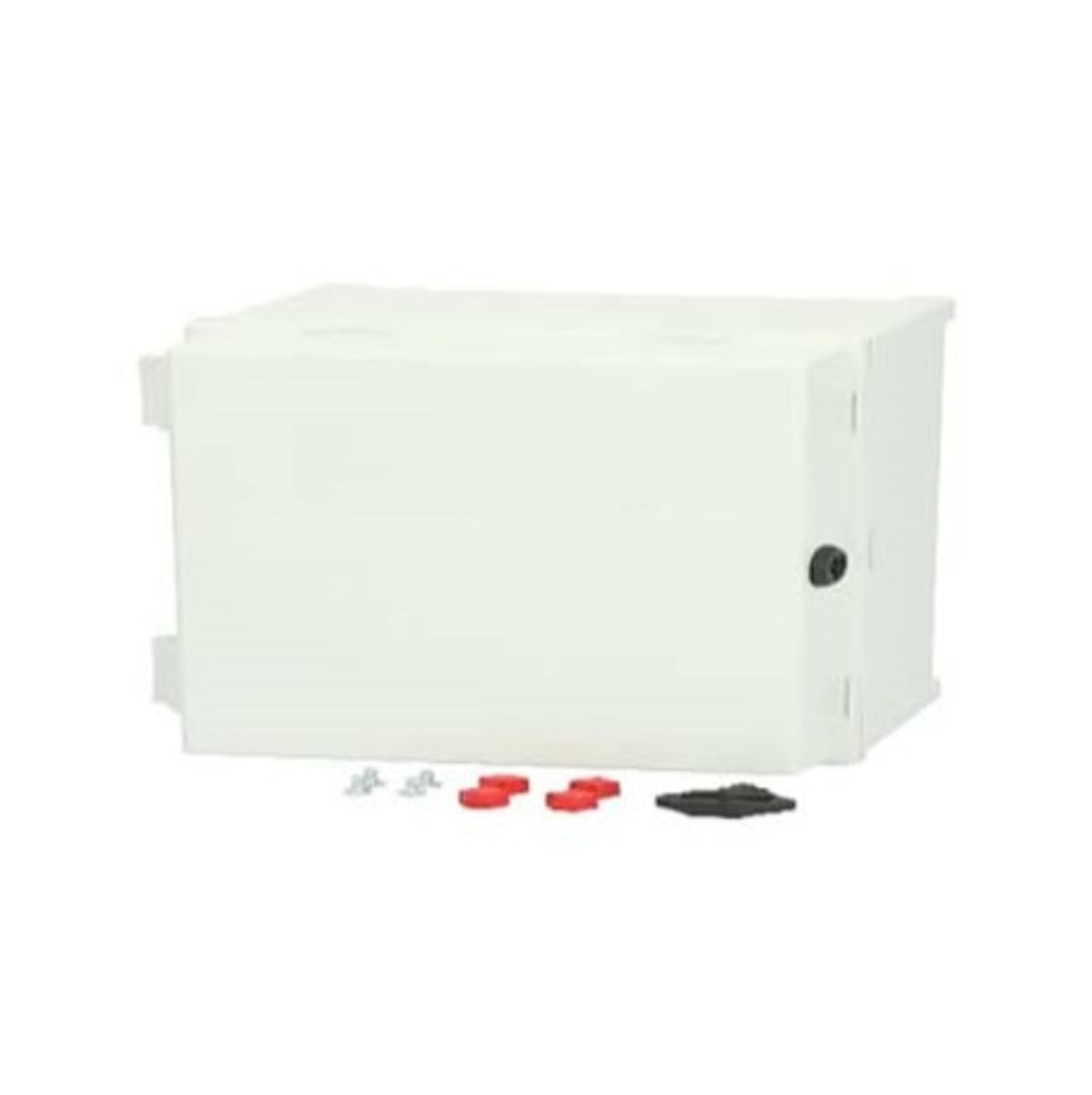 TieDex UK Polycarbonate Wall Box, IP65 Transparent Door, 500 mm x 400 mm x 200 mm