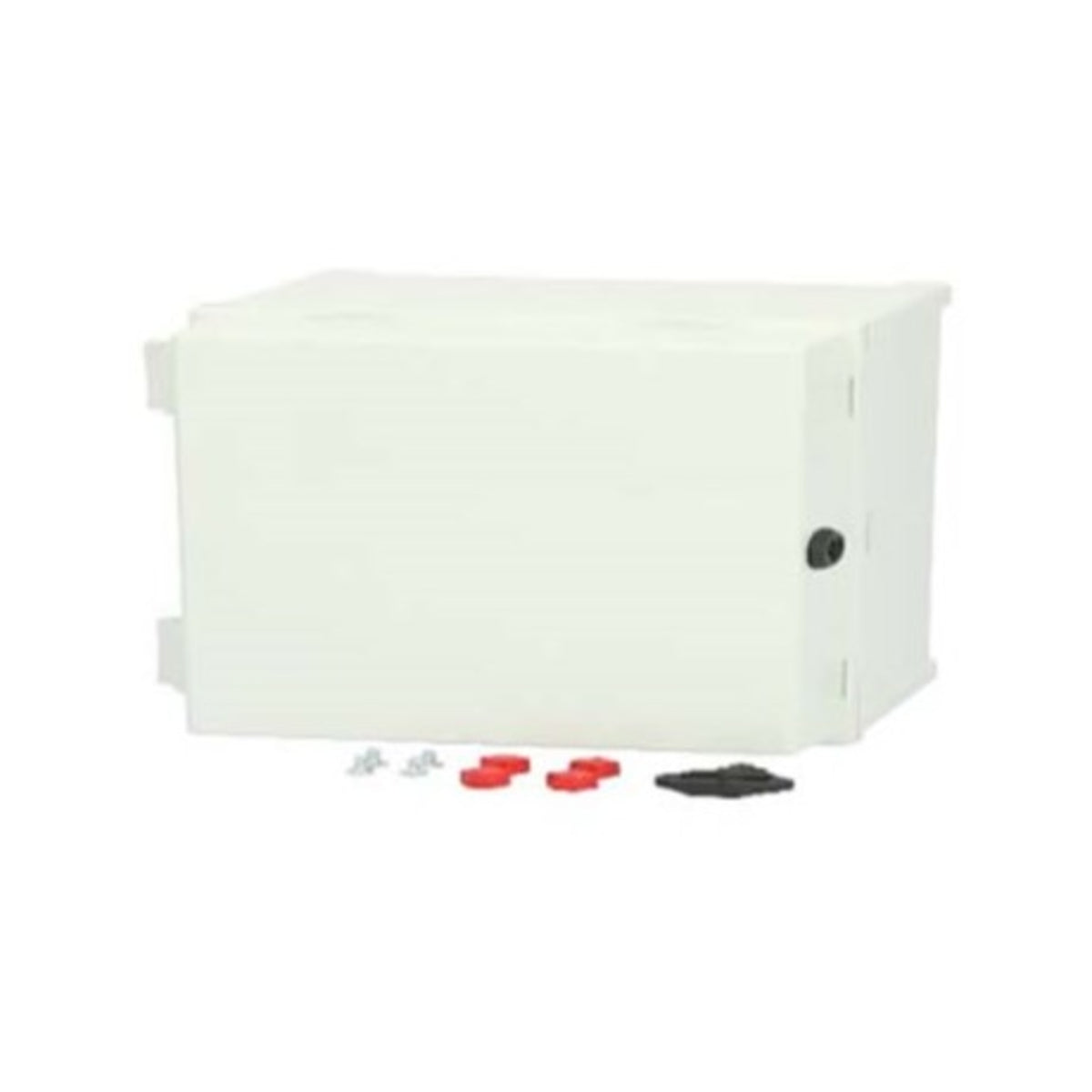 TieDex UK Polycarbonate Wall Box, IP65 Transparent Door, 500 mm x 400 mm x 200 mm
