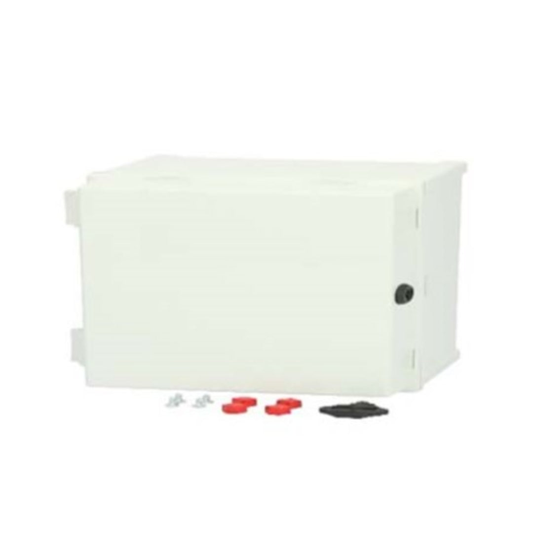TieDex UK Polycarbonate Wall Box, IP65 Transparent Door, 600 mm x 400 mm x 220 mm