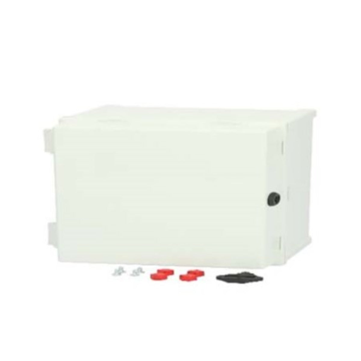 TieDex UK Polycarbonate Wall Box, IP65 Transparent Door, 600 mm x 400 mm x 220 mm