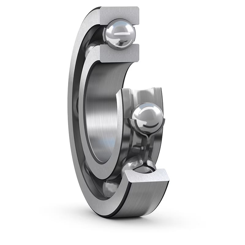SKF 6407 1 Row Ball Bearing - 35 mm ID, 100 mm OD_6407