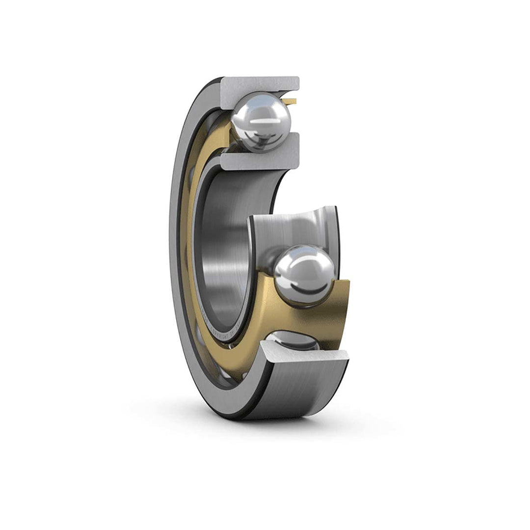 SKF 7215 BECBY 1 Row Ball Bearing - 75 mm ID, 130 mm OD 25 mm Race Width_7215 BECBY