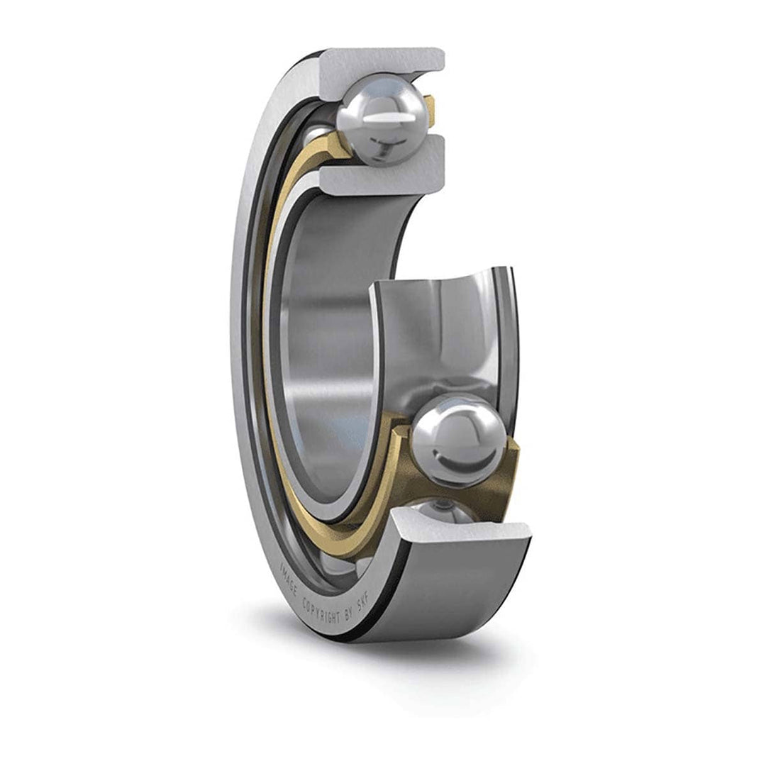SKF 7217 BECBM 1 Row Ball Bearing - 85 mm ID, 150 mm OD 28 mm Race Width_7217 BECBM