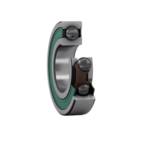 SKF 6007-2RZTN9/HC5C3WT 1 Row Ball Bearing - 35 mm ID, 62 mm OD_6007-2RZTN9/HC5C3WT