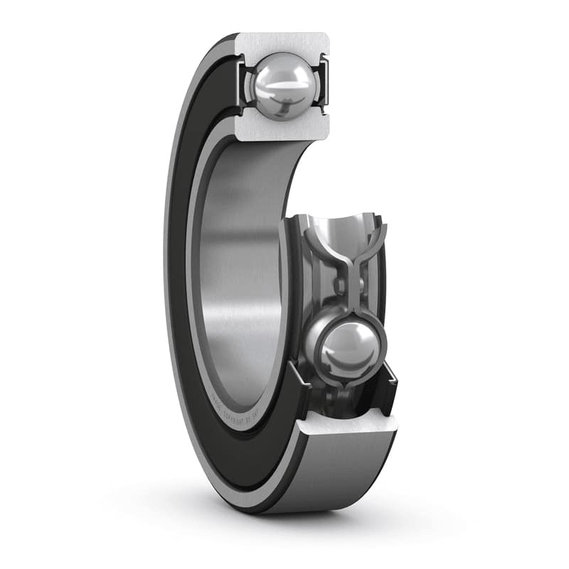 SKF 62214-2RS1 1 Row Ball Bearing - 70 mm ID, 125 mm OD_62214-2RS1