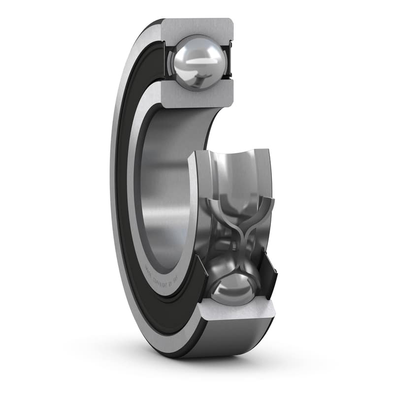 SKF 61909-2RS1 1 Row Ball Bearing - 45 mm ID, 68 mm OD_61909-2RS1