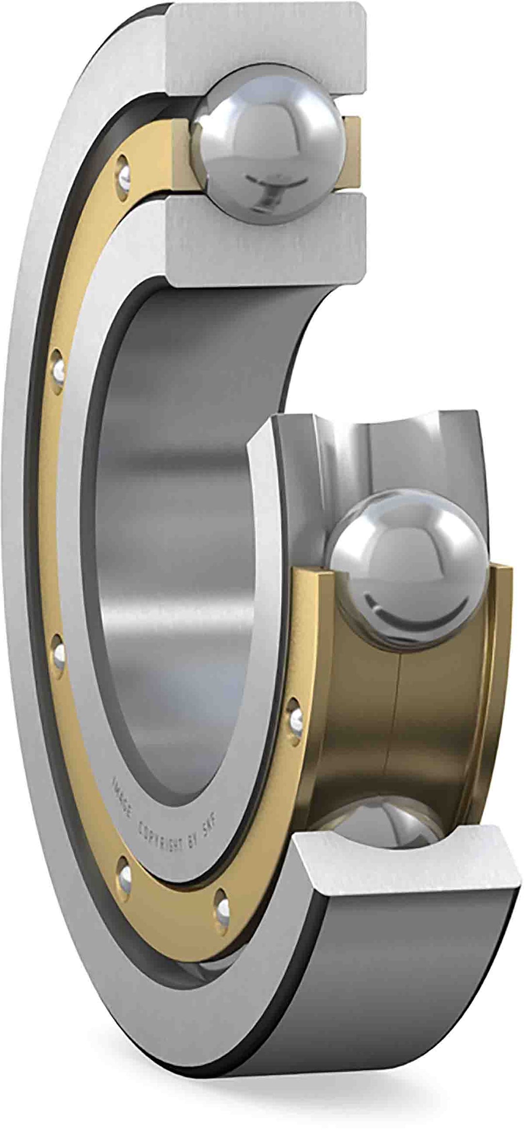 SKF 6318 M/C3 1 Row Ball Bearing - 90 mm ID, 190 mm OD_6318 M/C3