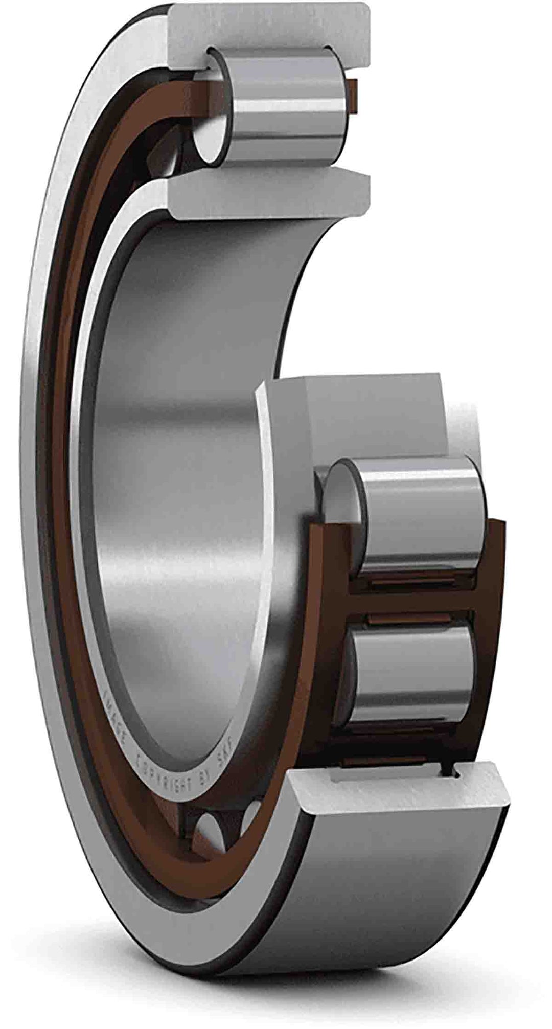 SKF NU 1009 ECP 45 mm ID Roller Bearing, 75 mm OD_NU 1009 ECP