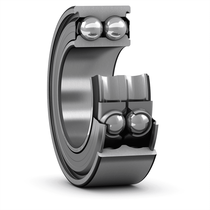 SKF 3310 A-2Z/C3 2 Row Ball Bearing - 50 mm ID, 110 mm OD 44.4 mm Race Width_3310 A-2Z/C3
