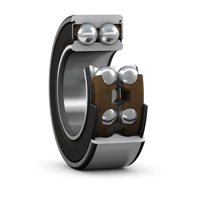 SKF 3311 A-2RS1/C3MT33 2 Row Ball Bearing - 55 mm ID, 120 mm OD 49.2 mm Race Width_3311 A-2RS1/C3MT33