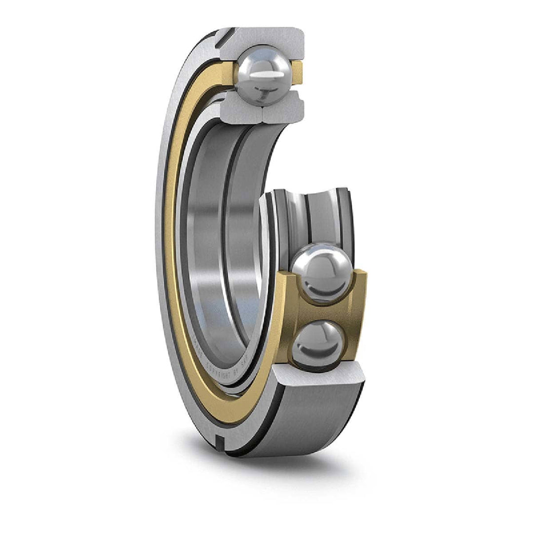 SKF QJ 312 N2MA/C2L 1 Row Ball Bearing - 60 mm ID, 130 mm OD 31 mm Race Width_QJ 312 N2MA/C2L
