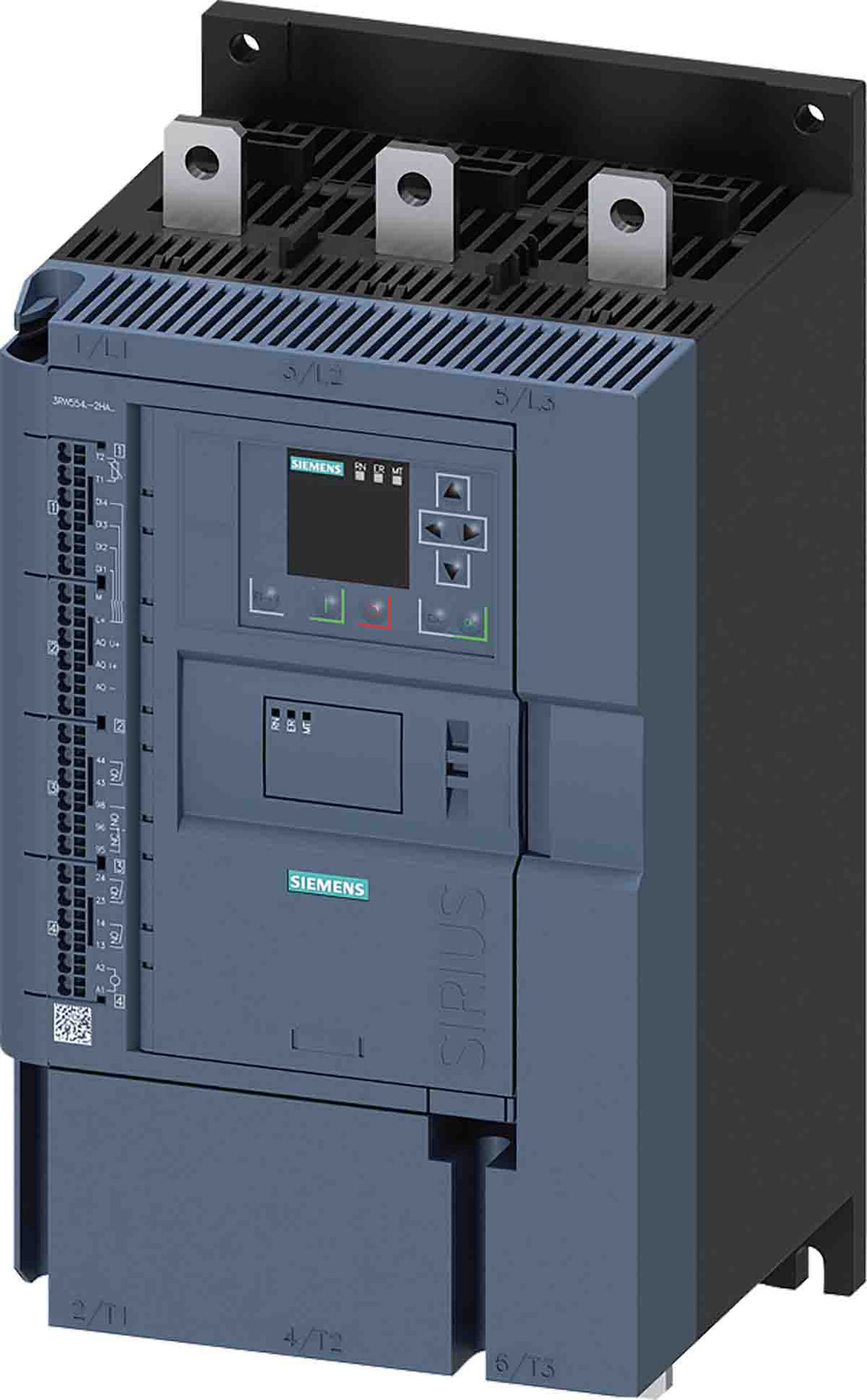 Siemens 3RW55 Motor Starter, Soft Start, 690V ac, 400 kW, 3 Phase