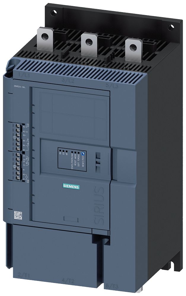 Siemens 3RW52 480V ac, 7.5 kW, 3 Phase Soft Starter, IP20