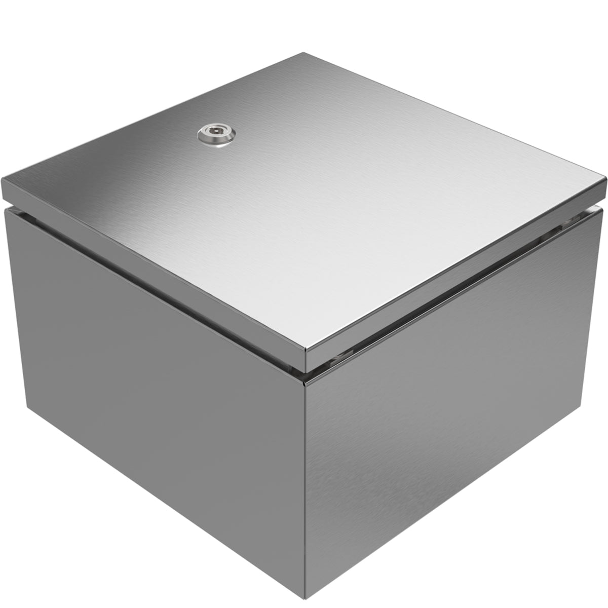 TieDex UK 304 Stainless Steel Wall Box, IP66, 300 mm x 200 mm x 300 mm
