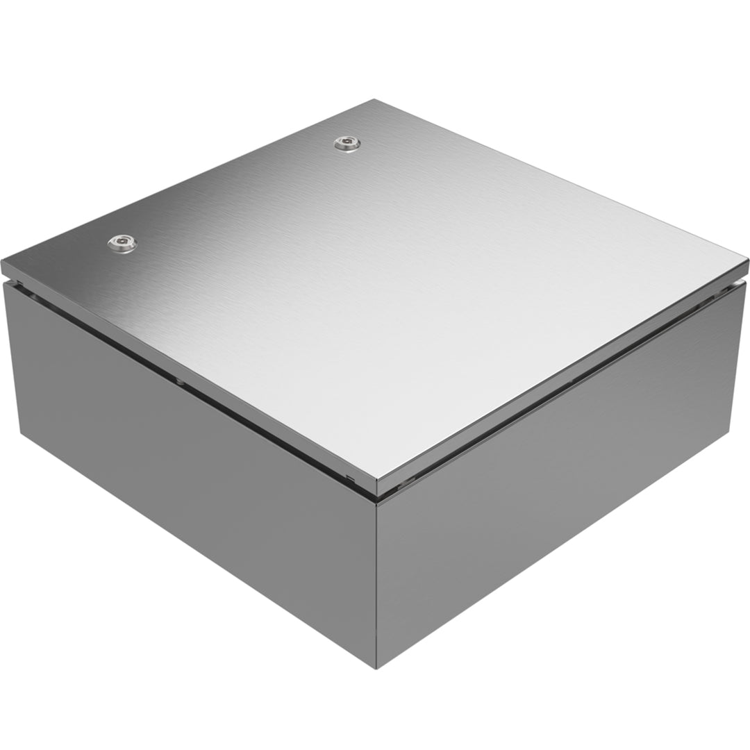 TieDex UK 304 Stainless Steel Wall Box, IP66, 500 mm x 500 mm