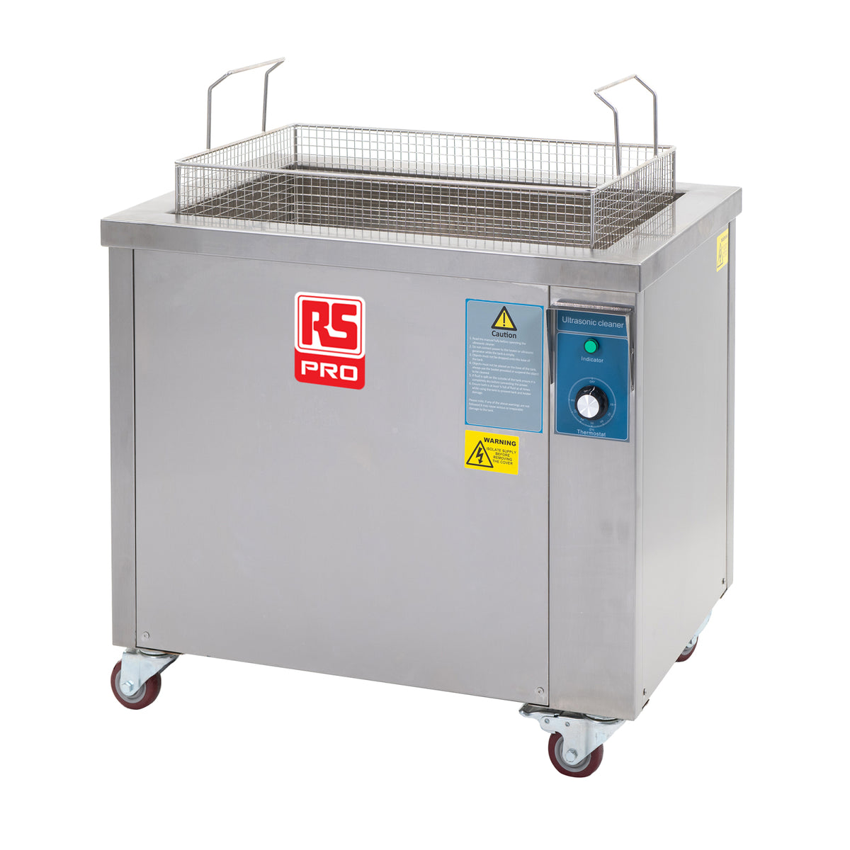 TieDex UK 112L Ultrasonic Cleaning Tank, 4000 W, 112L