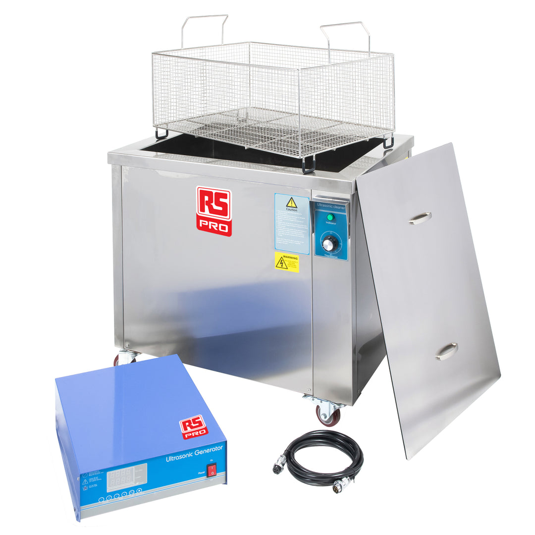 TieDex UK 145L Ultrasonic Cleaning Tank, 6000 W, 145L