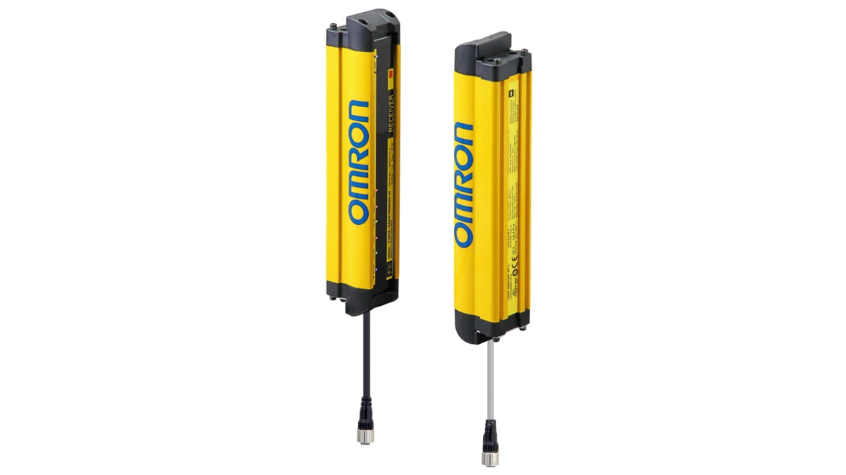 Omron F3SG Series Sensor Receiver, Sender, 63 Beam(s), 14 mm Resolution