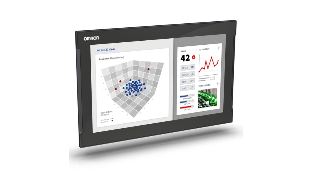 Omron NYM Series Industrial Monitor - 469.9 mm, TFT Display, 1280 x 800 pixel