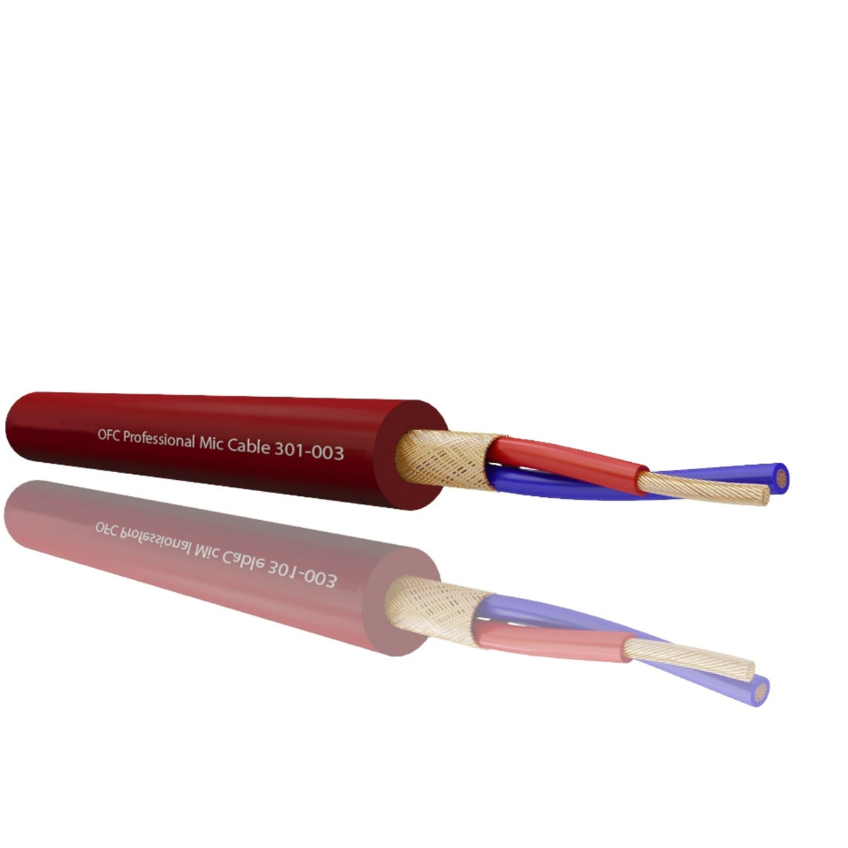 TieDex UK 2 Core Screened, 6.35 mm OD, 100 m, Red