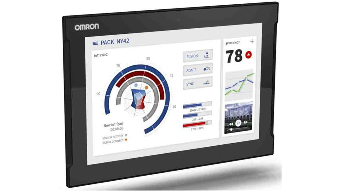 Omron NY Series Industrial Monitor - 391.16 mm, TFT LCD Display, 1280 x 800 pixel