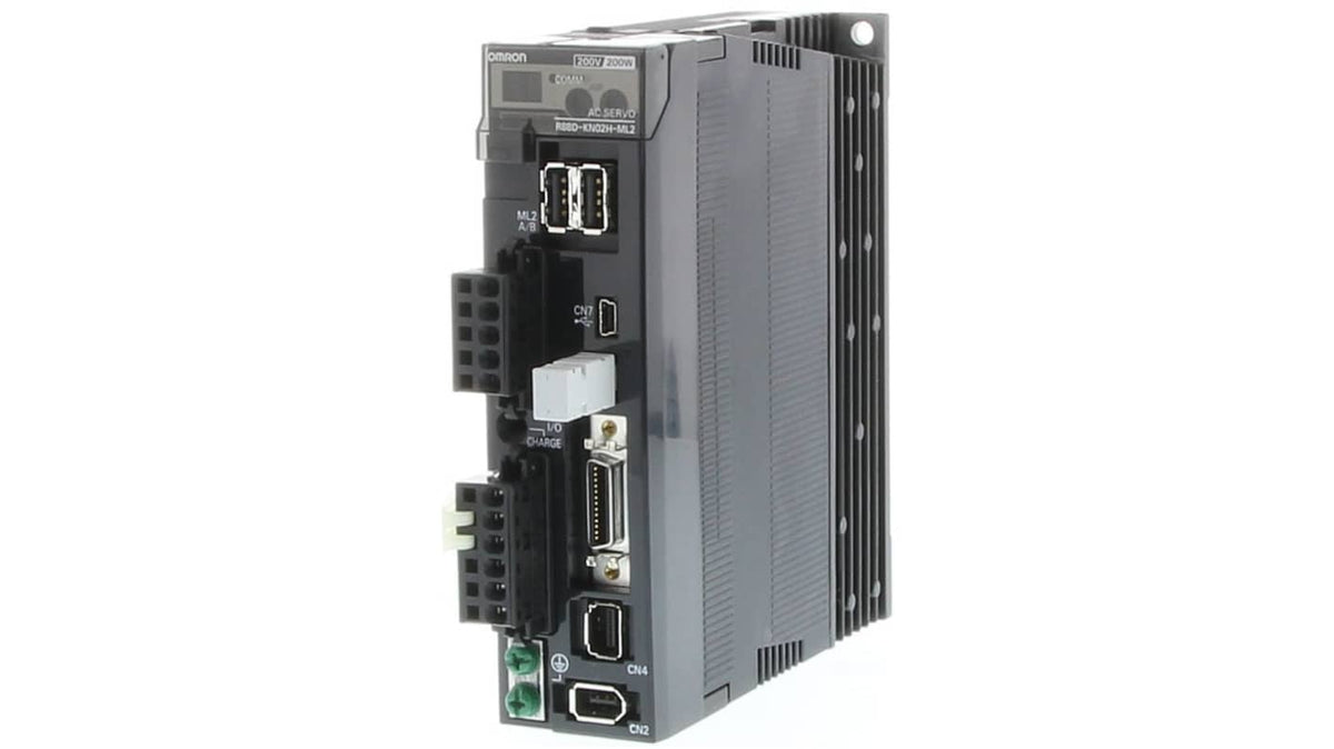 Omron 200 W, 200V ac, 1 Phase, 12A Servo Drive, Motion Function