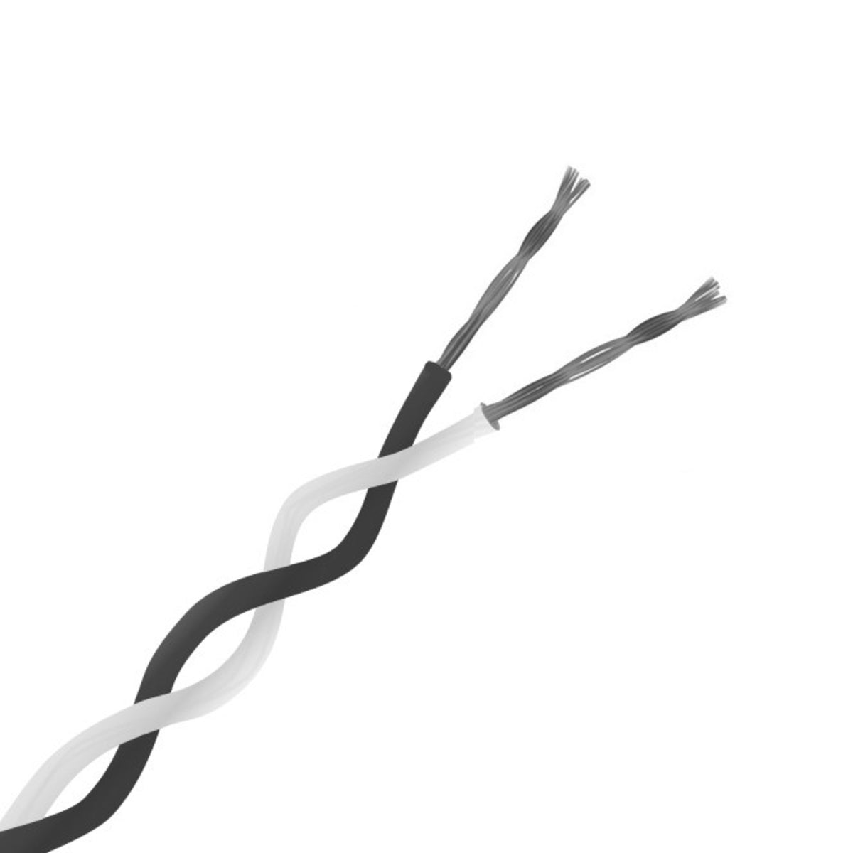 TieDex UK Type J Thermocouple Cable/Wire, Unscreened 50 m, Polytetrafluoroethylene Insulation, 260 °C Max, 7 x 0.2 mm