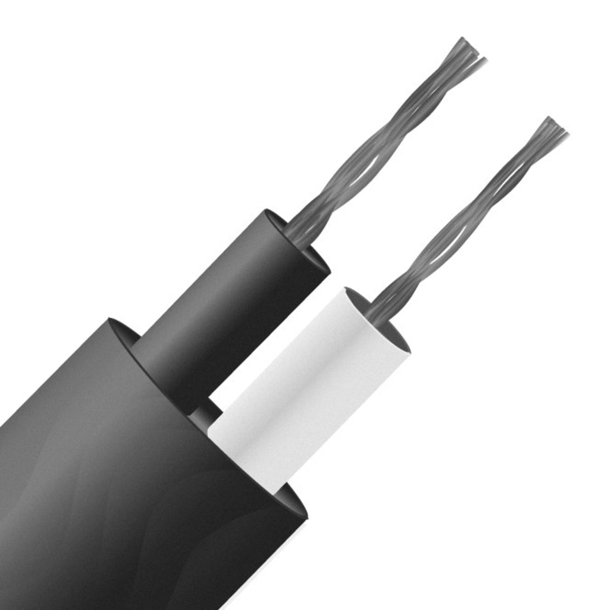 TieDex UK Type J Thermocouple Cable/Wire, Unscreened 100 m, Polytetrafluoroethylene Insulation, 260 °C Max, 7 x 0.2 mm