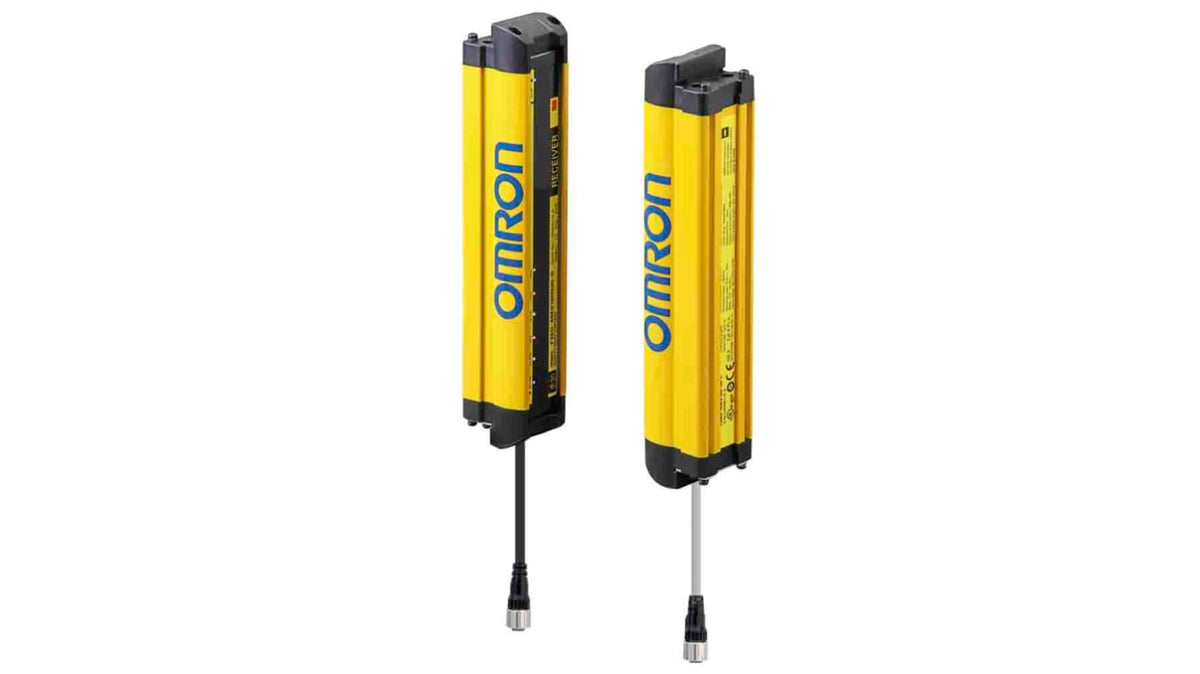 Omron F3SG-R Easy Series Light Curtain Receiver, Sender, 28 Beam(s), 30 mm Resolution