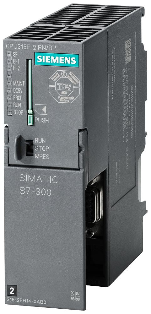 Siemens SIMATIC S7-300 Series PLC CPU, 0-Input, 0 Outputs