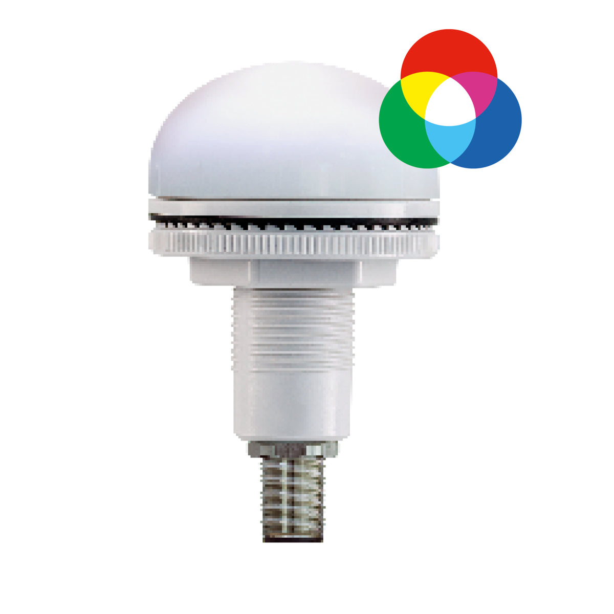 TieDex UK Blue, Green, Purple, Red, White, Yellow Beacon 24V Steady Panel, LED Bulb, IP66