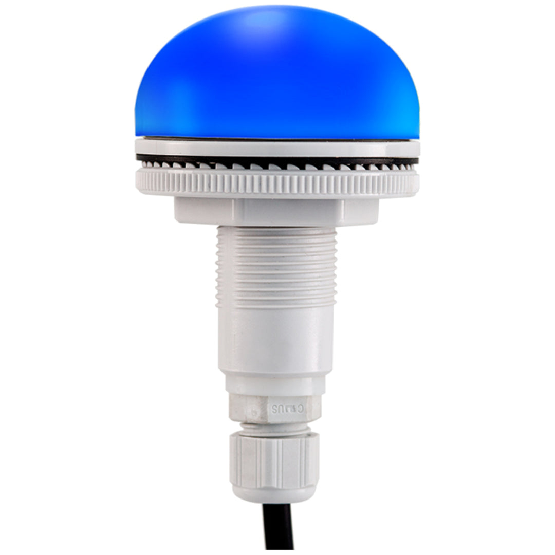 TieDex UK Blue Beacon 24V Panel, LED Bulb, IP66